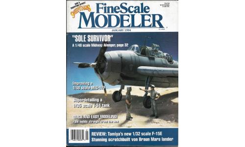 Revista Fine Scale Modeler 1994-01 Sole Survivor
